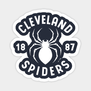 CLEVELAND SPIDERS white Magnet