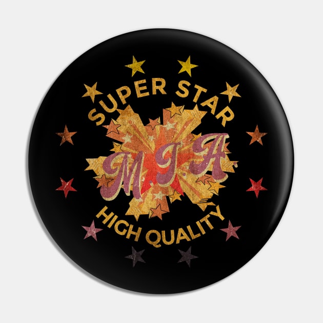 M.I.A. Pin by Superstarmarket