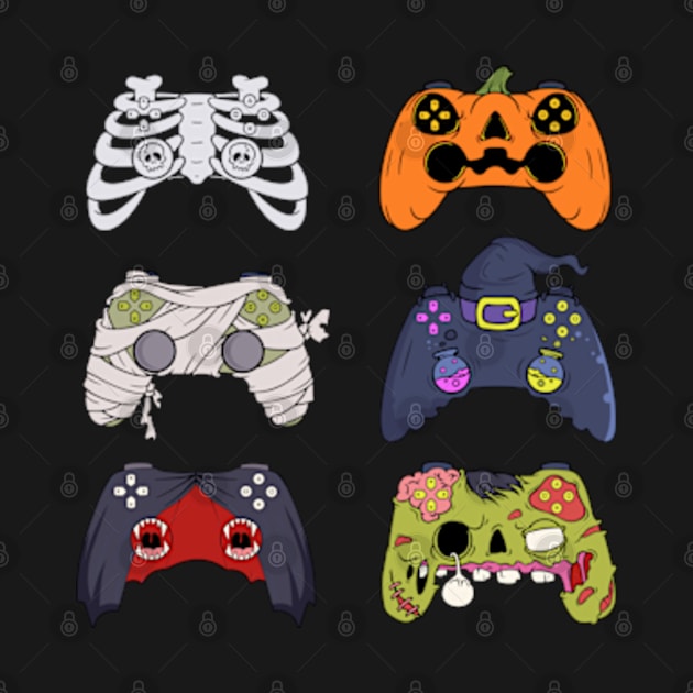 Halloween Controllers by Three Meat Curry