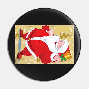 Merry Christmas Jigsaw Puzzle Pin