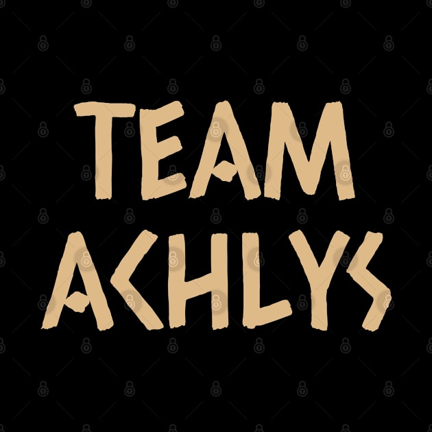 Team Achlys Ancient Greece Greek Mythology God by LegitHooligan