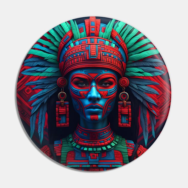 Aztec Lady Pin by Lyvershop