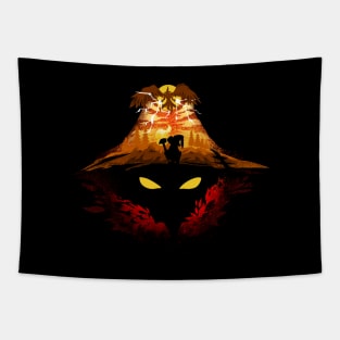 Black Waltz Fight Tapestry