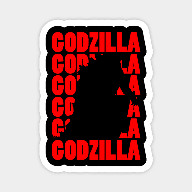 GODZILLA Magnet by Dexter