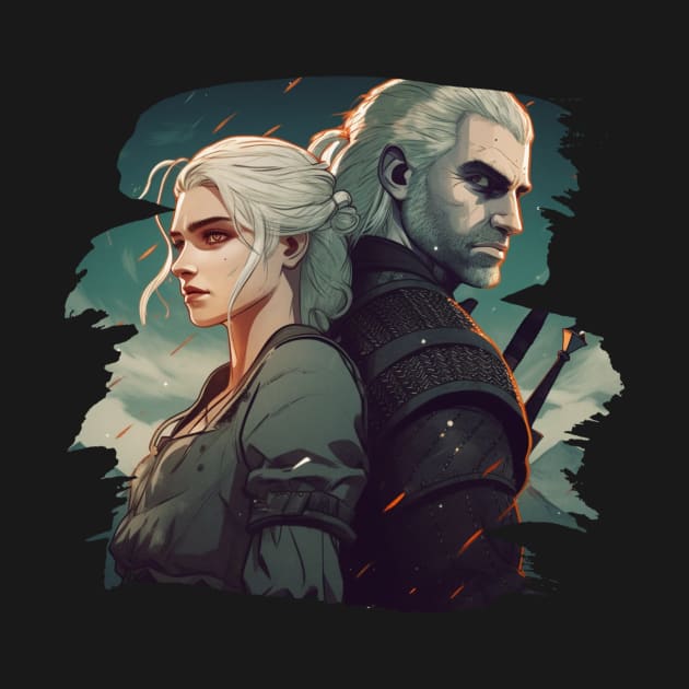 Geralt Of Rivia The Witcher by Pixy Official