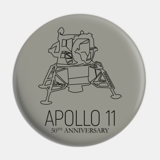 Apollo 11 50th Anniversary Pin