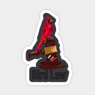 Bird law Magnet