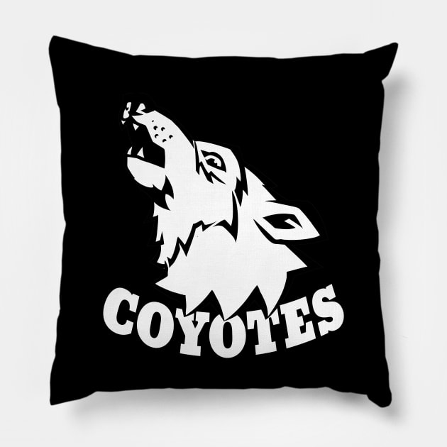 Coyotes Mascot Pillow by Generic Mascots