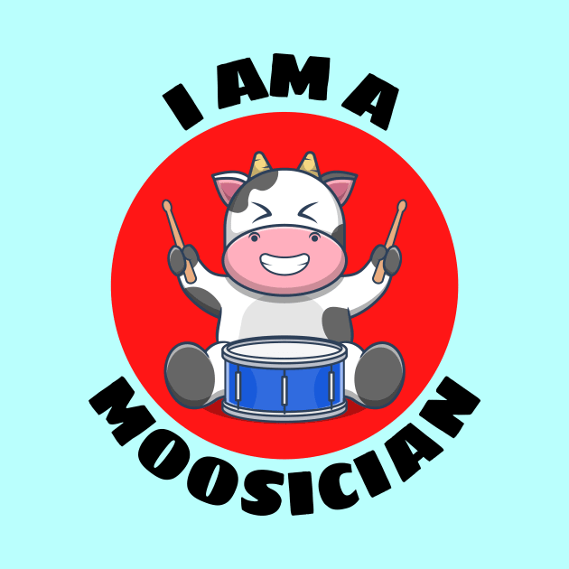 I Am A Moosician | Cow Pun by Allthingspunny