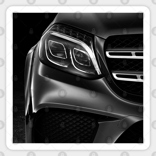 Mercedes Benz Gla Light Mercedes Benz Cars Sticker Teepublic
