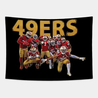 niners squad Tapestry