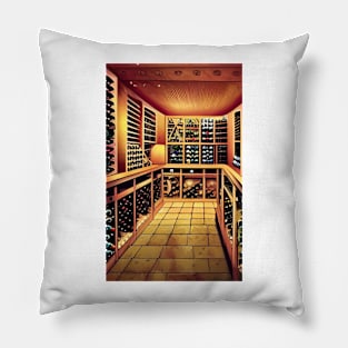 Wine Cellar 1 Pillow