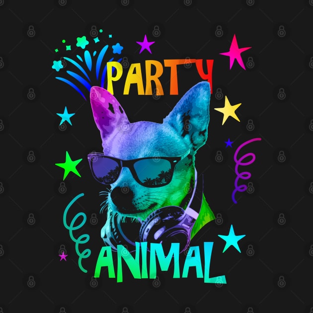 Chihuahua Party Animal by Nerd_art