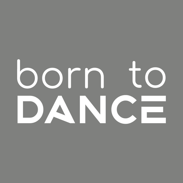 Born To Dance White by PK.digart by PK.digart