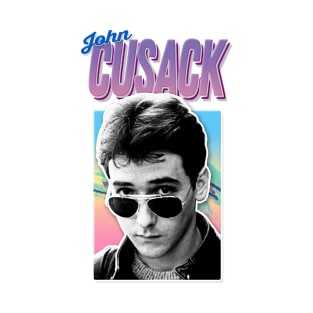 John Cusack -  80s Styled Retro Nostalgia Graphic Design T-Shirt