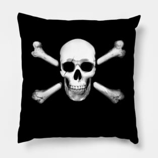 Skull and Crossbones Pillow