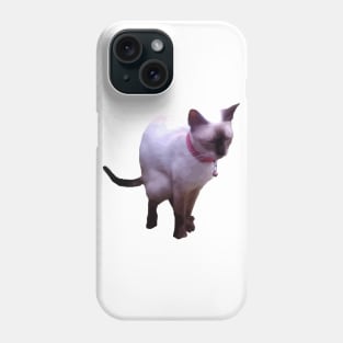 Pooping Siamese Cat Phone Case