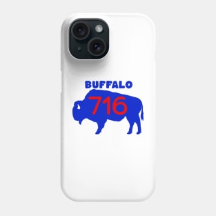 Buffalo New York NY 716 Bison Phone Case