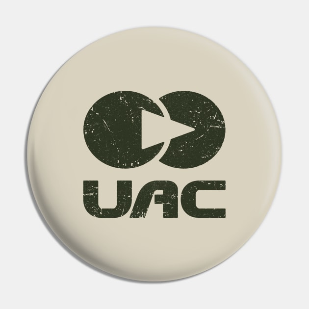 UAC Classic Logo (Green) Pin by Geekeria Deluxe
