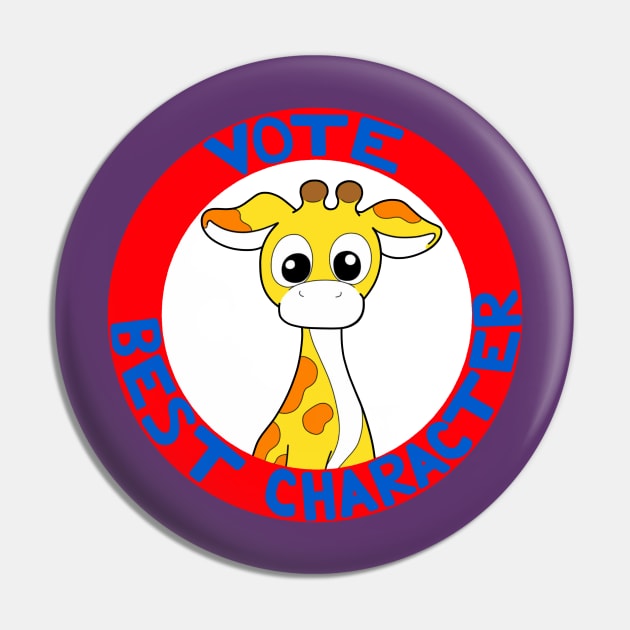 Jeff for Best Character Pin by RockyHay