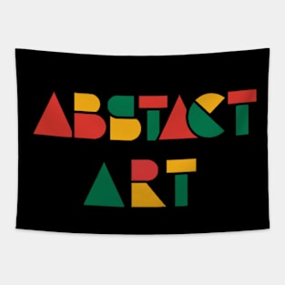 Abstract Art Puzzle Tapestry