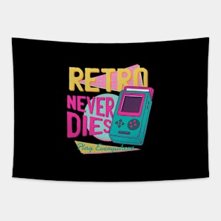 Retro Never Dies Tapestry