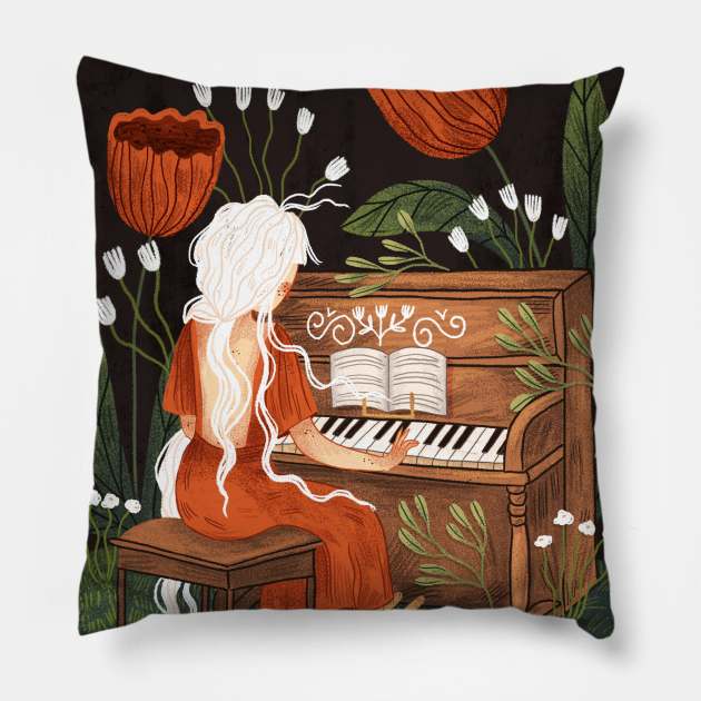 Magic of Music Pillow by Iz Ptica