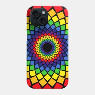 Rainbow Spiral Phone Case