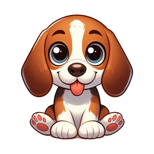 Cute Beagle by Dmytro