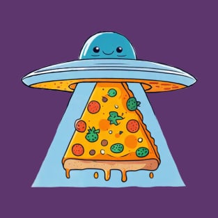 ufo pizza T-Shirt