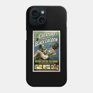 Creature From The Black Lagoon Movie Poster Phone Case