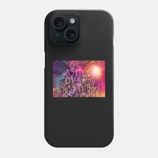 Pink Sparkle Galaxy Phone Case
