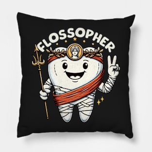 Flossopher Funny Molar Pillow