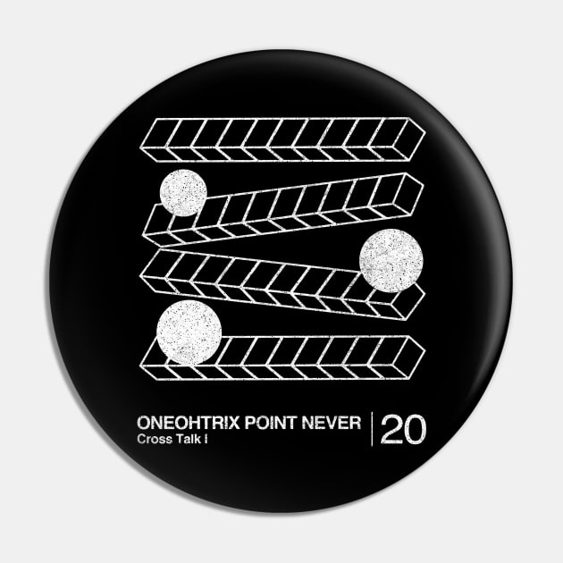 Oneohtrix Point Never / Minimalist Graphic Artwork Design Pin by saudade