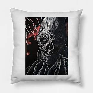 Stranger Things "Suffering's End" Vecna portrait (original) Pillow