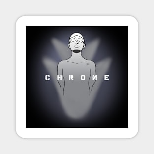 Chrome Logo Magnet