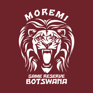 Moremi Game Reserve - Botswana | Lion Face T-Shirt