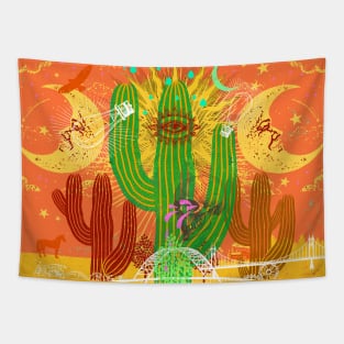 DESERT CACTUS Tapestry