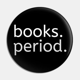 books. period. Pin