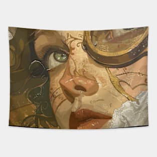 Clockwork Fashion Tapestry