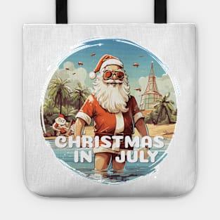 Christmas in july Tote