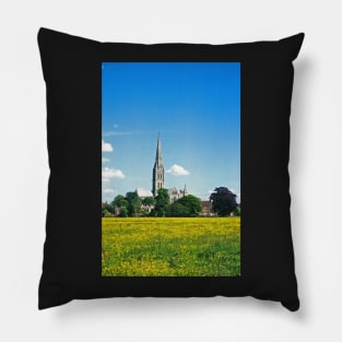 Salisbury Cathedral Pillow