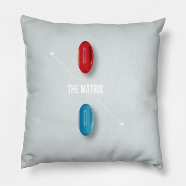 The Matrix - Alternative Movie Poster Pillow by MoviePosterBoy