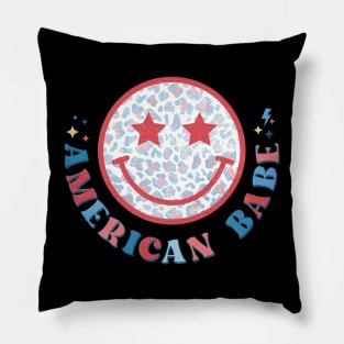 American Baby 4th of July Design Pillow