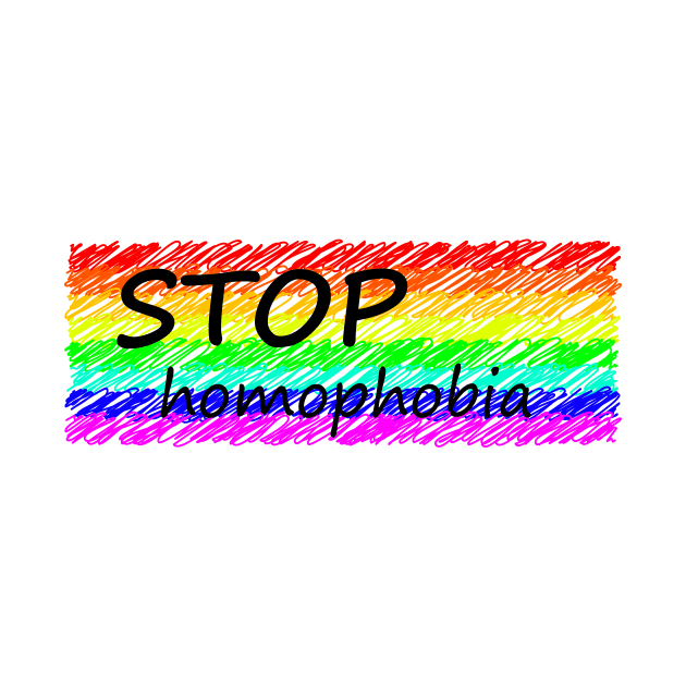 Stop homophobia by Johnny_Sk3tch