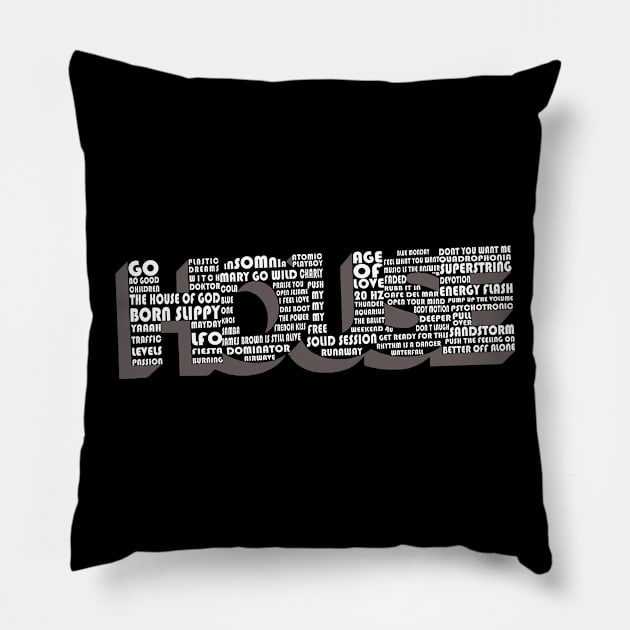 Get in da Groove Pillow by WkDesign