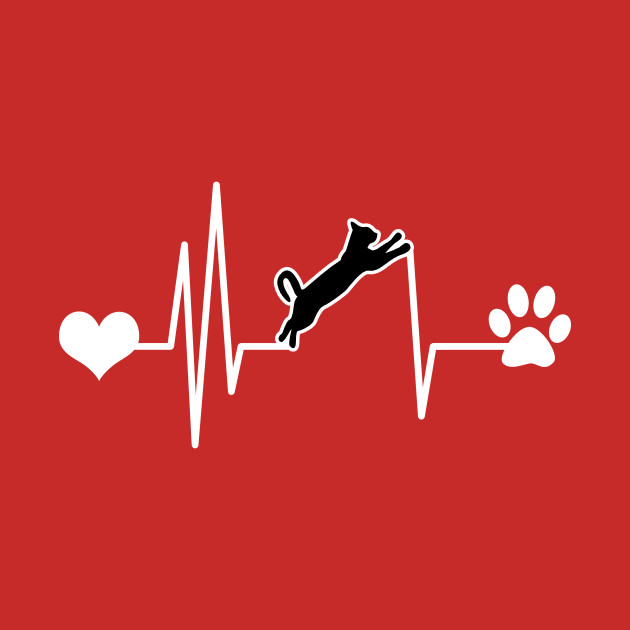 Cat Heart Beat Cat Mug Teepublic