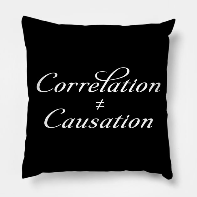 Correlation does not Causation (script) Pillow by AnotherDayInFiction