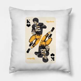 Pittsburgh Steelers King of Hearts Pillow