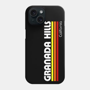 Retro Granada Hills California Phone Case